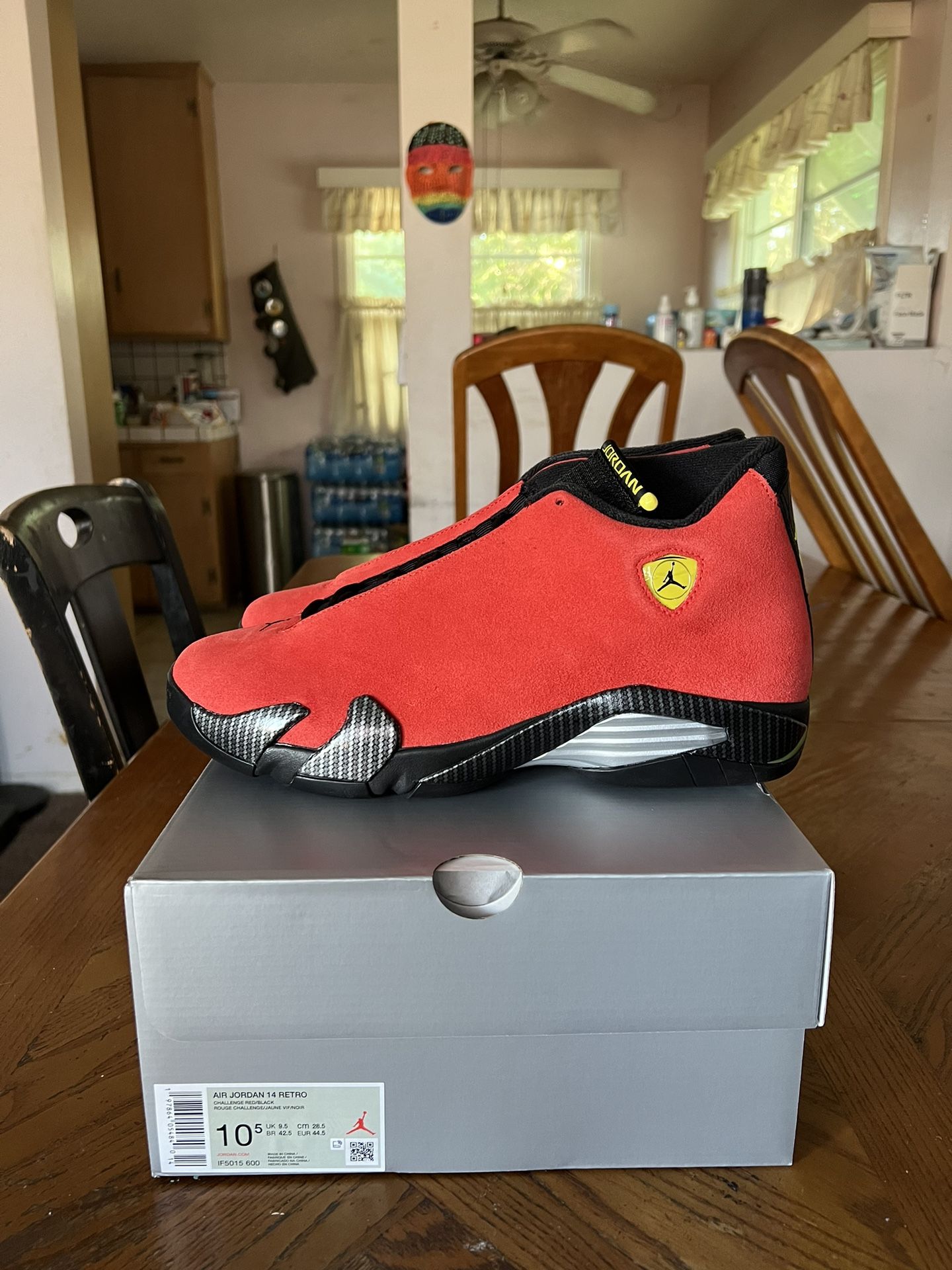 Jordan 14 Retro Ferrari (2025) Size 10.5