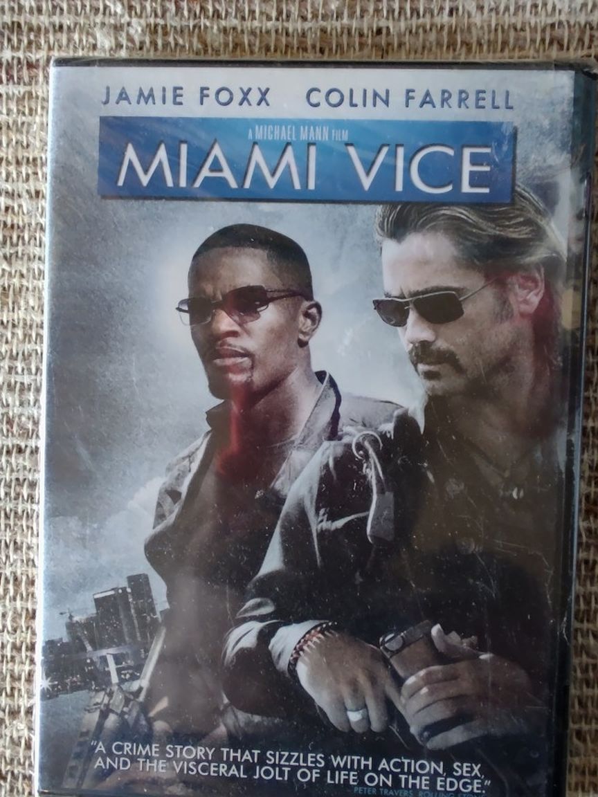 NEW!! JAMIE FOX- COLIN FARRELL. MIAMI VICE DVD