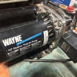 WAYNE 1 HP SHALLOW WELL JET PUMP 