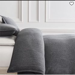 Duvet, 2 Shams, West Elm - King - Barely Used