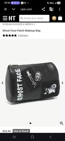 Ghost Face Make Up Bag Pouch