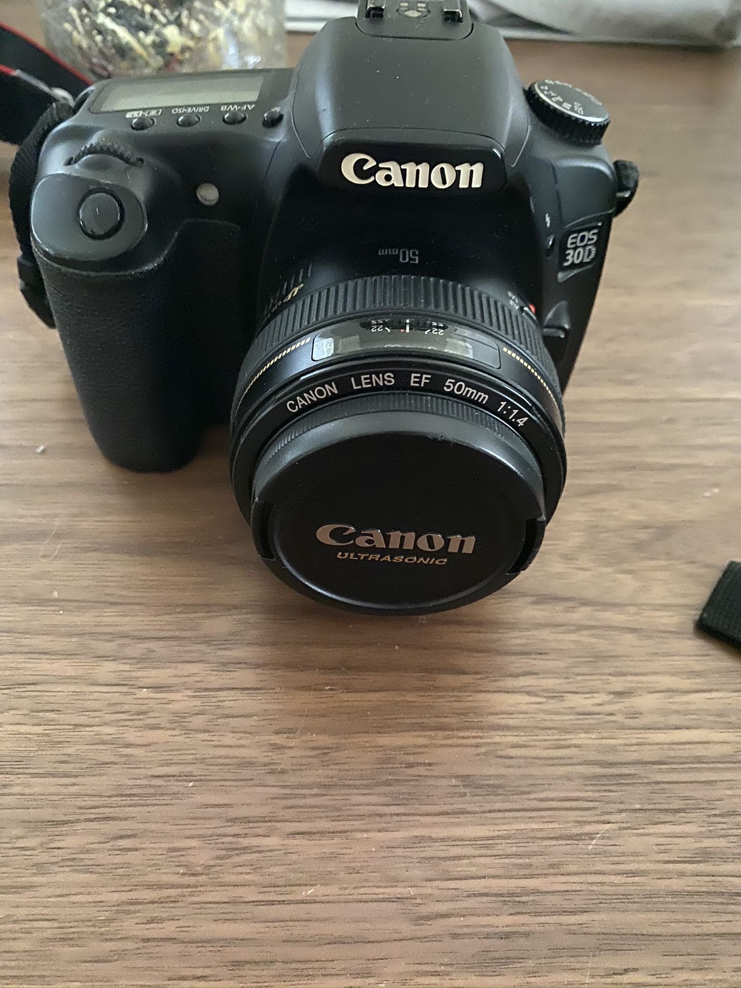 Canon EOS 30D with 2 lenses