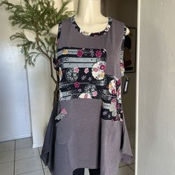 Gray Blouse Size M-L