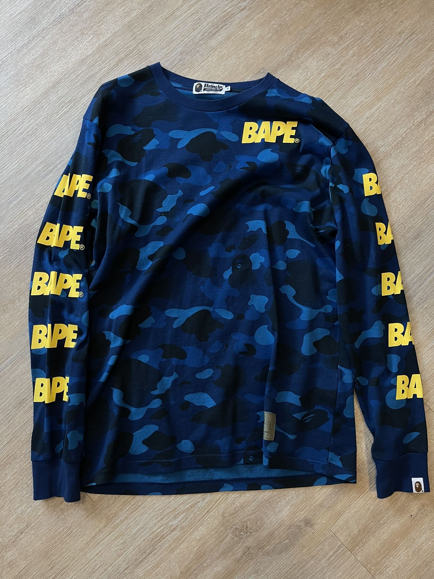 Bape Long Sleeve Camo