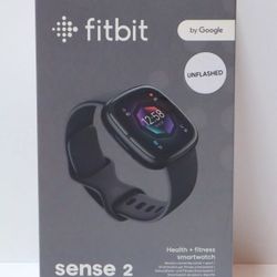 Fitbit Sense 2 Smartwatch Aluminum Case w/ Shadow Grey Infinity - New