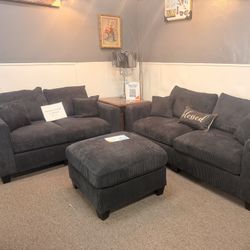 Sofa & Loveseat  w /ottoman