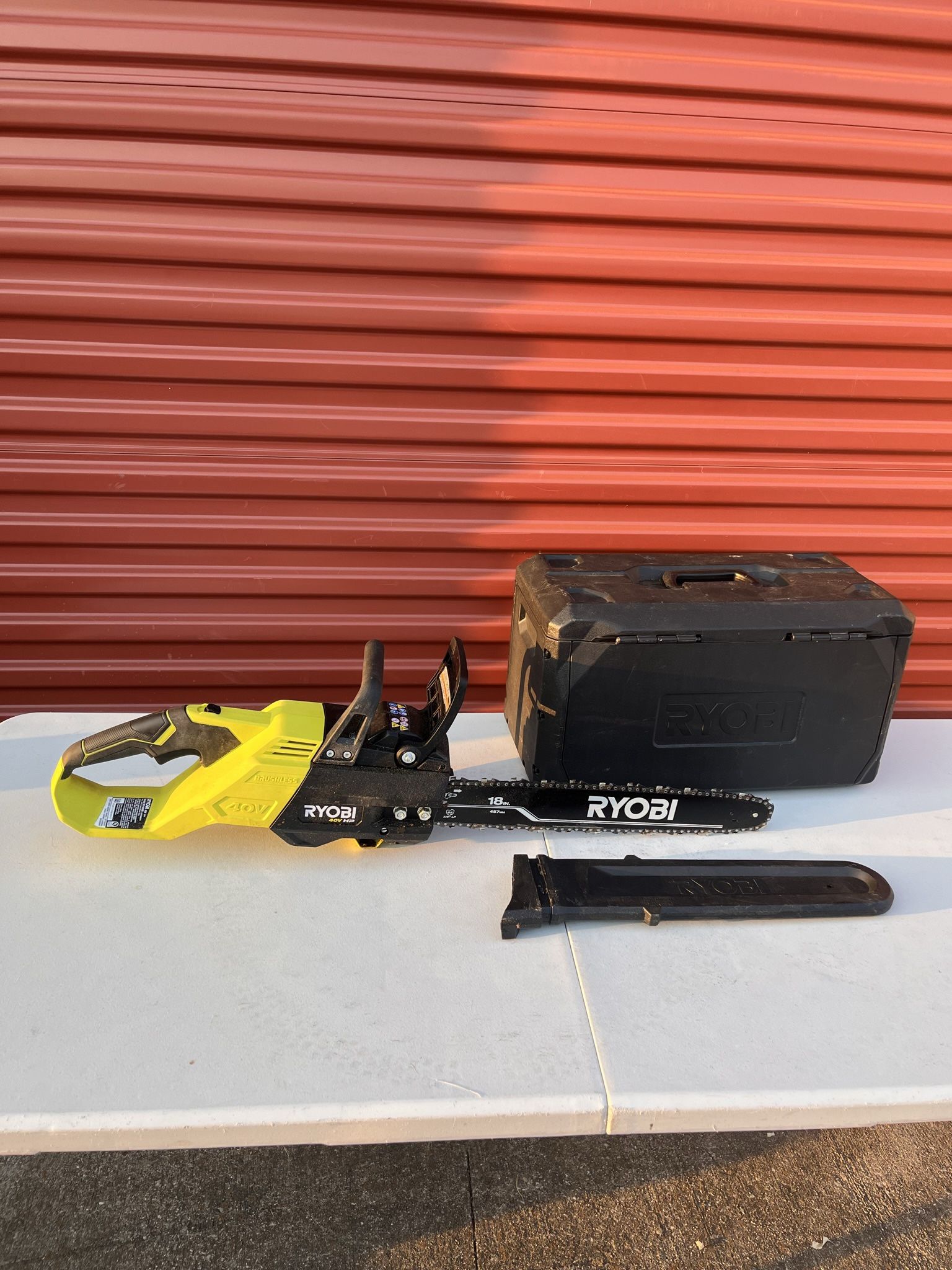 RYOBI 40V HP Brushless 18 in. Battery Chainsaw (Tool-Only)