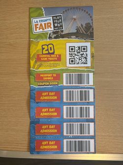 L.A. County Fair Tickets