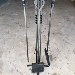 Wrought iron Fireplace tools