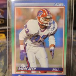1990 Score Andre Reed Card Number 57