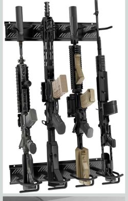 Gun rack mount stand