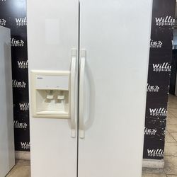 Kenmore Used Refrigerator Side by Side 36x69 1/2” (White)