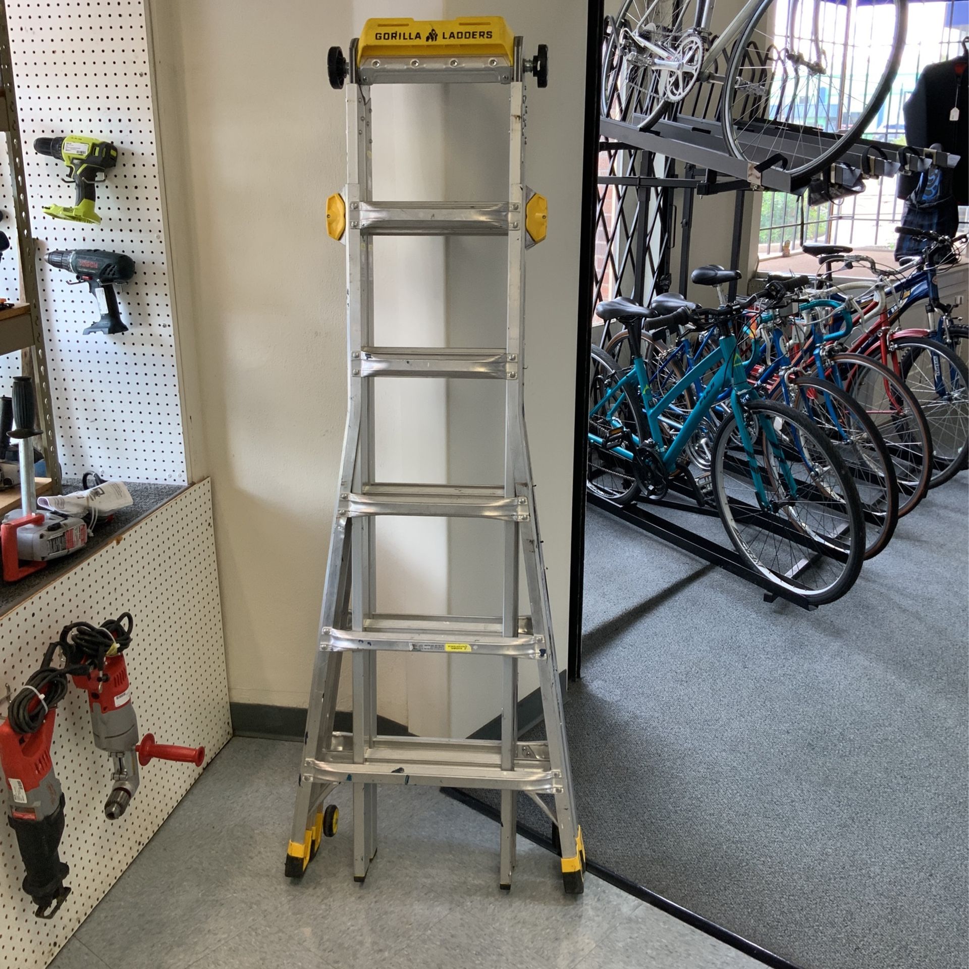 Gorilla Ladders GLMPXT-23 Multi Position Ladder (23 ft Reach)