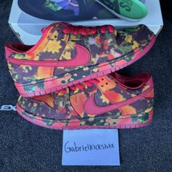 Nike SB Dunk Low Wizard Of OZ Poppy Field