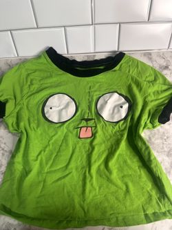 Invader Zim crop top