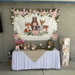 Girl Woodland Theme Decorations