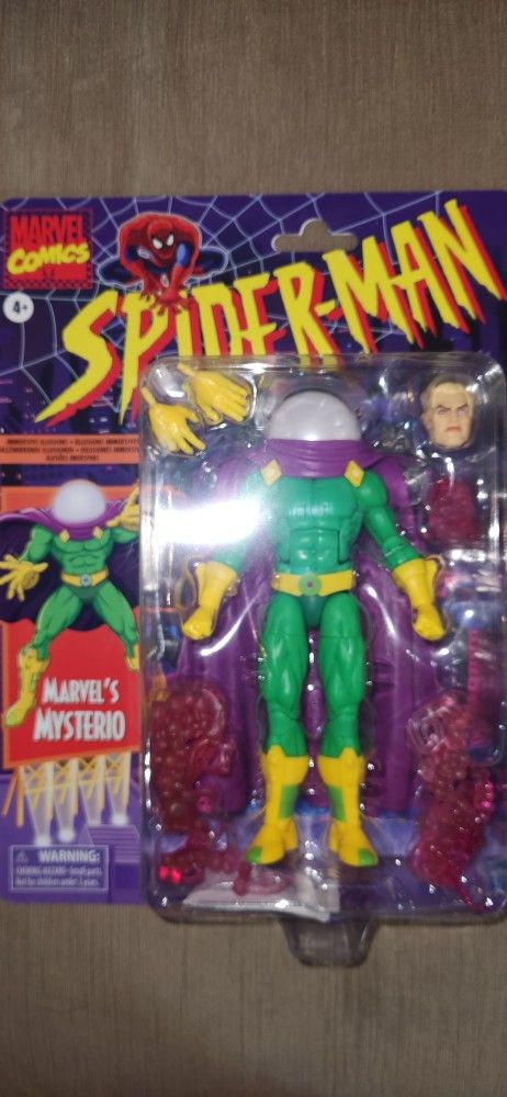 Marvel Legends Spiderman Retro Mysterio 