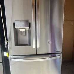 LG Counter Depth French Door Stainless Steel Refrigerator