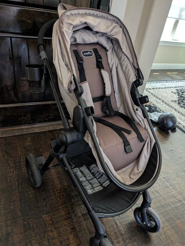 Car Seat + Stroller (Like new)