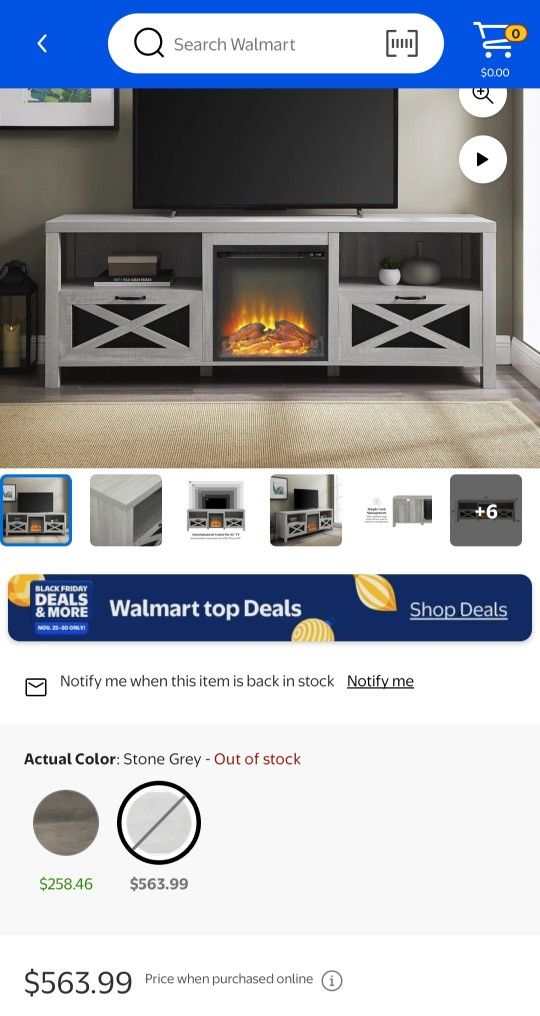 Tv Stand With Fireplace