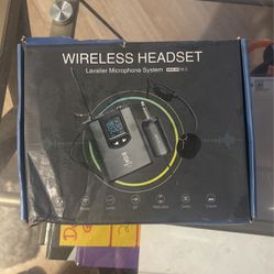 Wireless Headset (lavalier Microphone System)