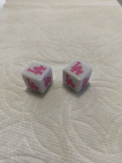 Los Angeles Dodgers air valve caps