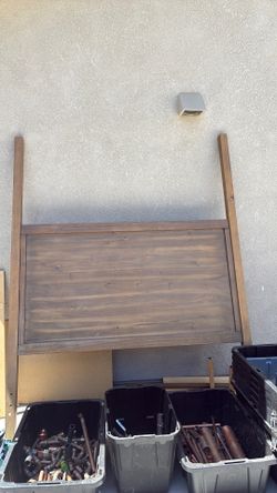 Four poster ikea wood frame