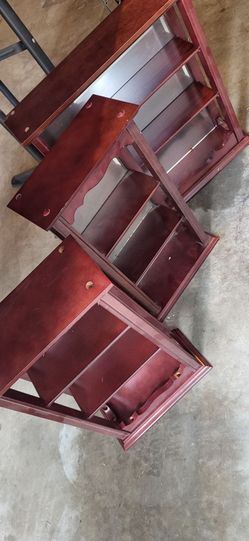 Trinket shelves