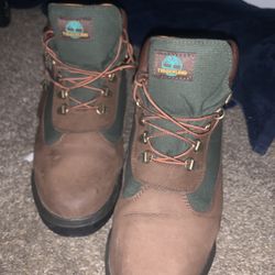 Beef And Broccoli timberlands With Box Good Condition 