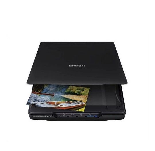 Epson Perfection V39 II Color Photo and Document Flatbed Scanner