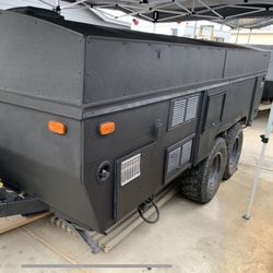 16ft Triple Pop-out, Dual Axle, Pop Up, Off Road Camper