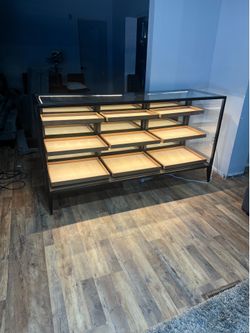Large Glass Showcase Display Cabinet - Store/Retail