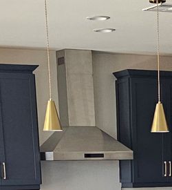 36 " GE stainless steel range hood. like new. FREE