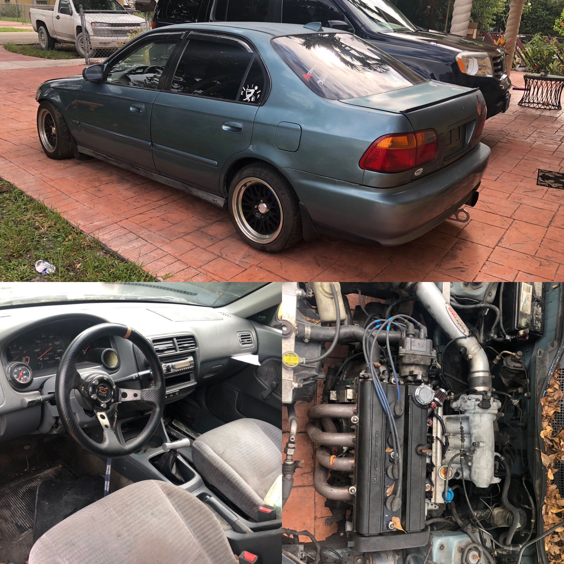 2000 honda civic Jdm B20 Engine B16 Transmission