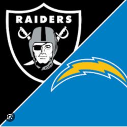 Chargers vs raiders sofi stadium section 230