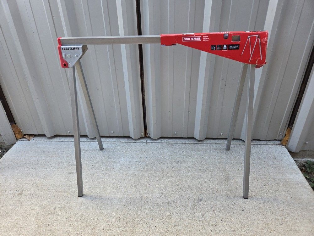 New Metal Sawhorse