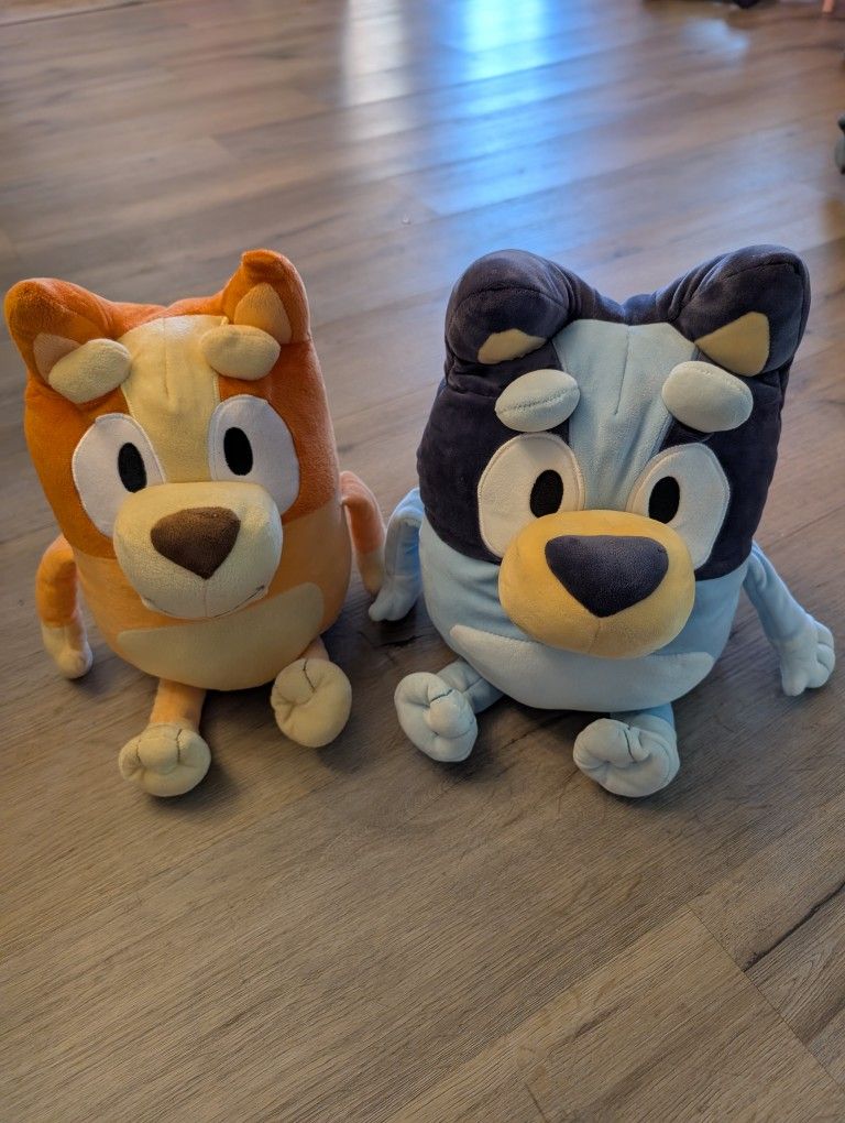 Bluey & Bingo Pillow Plushies 