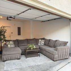 Dark Gray Sectional Couch