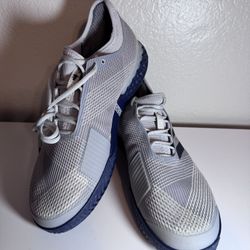 ADIDAS Adizero Ubersonic 3.0 EF3055 Tennis Shoes Matte Gray Men's Size 12.5