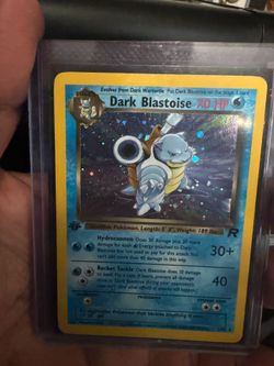 Dark Blastoise 1st edition/ dark blastoise limited & banned Gengar
