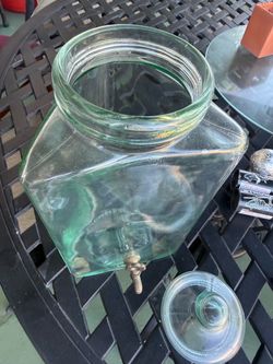 Glass pitcher