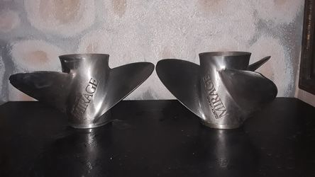 Yamaha Mirage Quicksilver 3 blade stainless steel props Yamaha