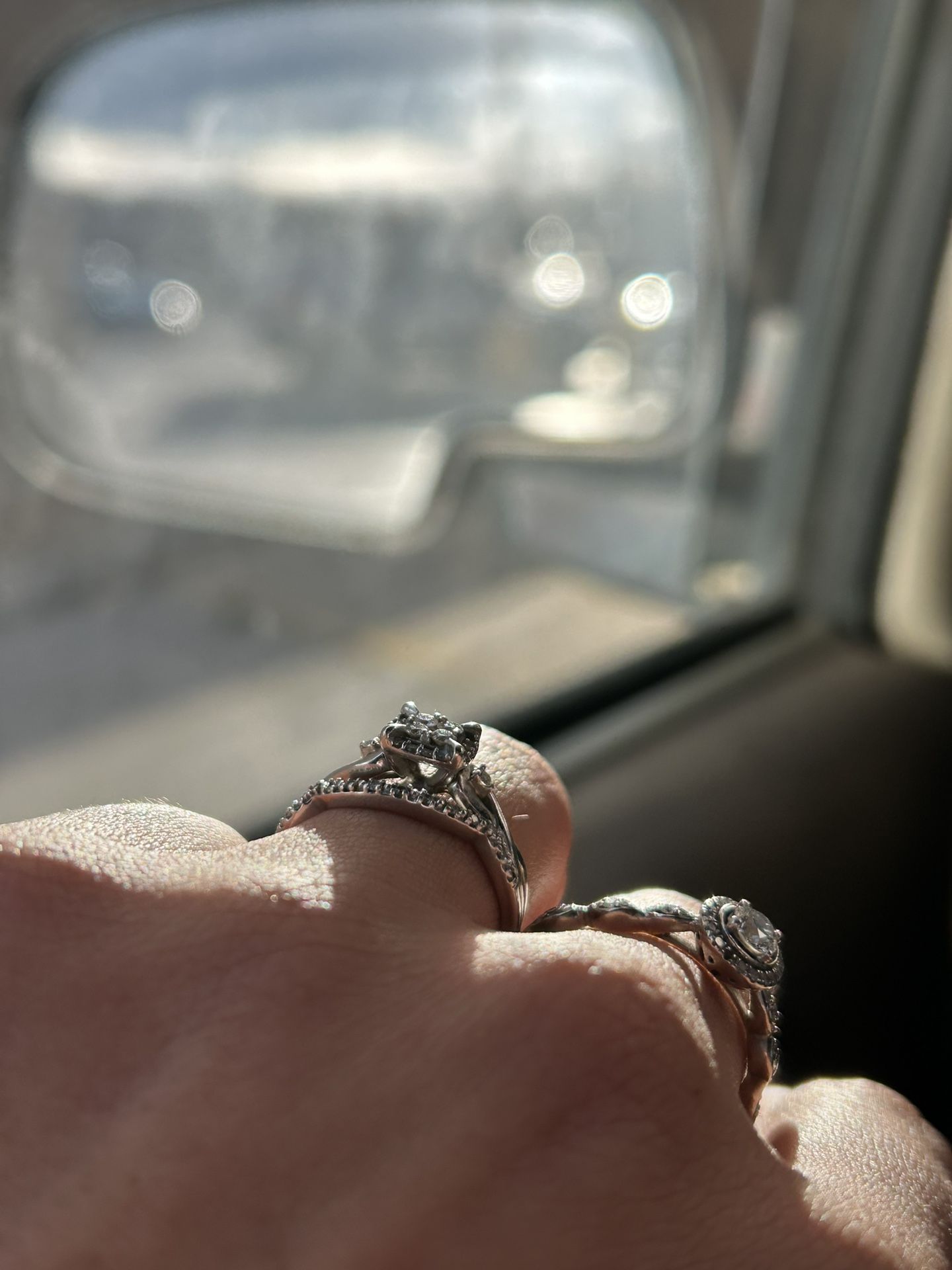 1/4 Carat Diamond Ring in 10K White Gold