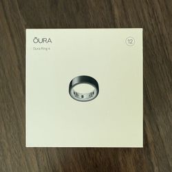 Oura Ring 4 Black sz 12