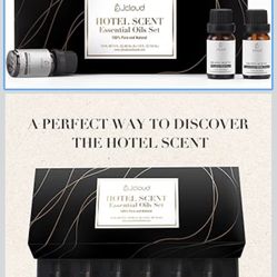 Hotel Diffuser Oils Set | Top 6 Luxury Hotel Inspired Essential Oils for Diffuser for Home, Pure Aromatherapy Diffuser Oil Gift Set, Home Luxury & Hot