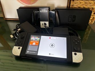 Nintendo Switch Console with Dock and Accessories