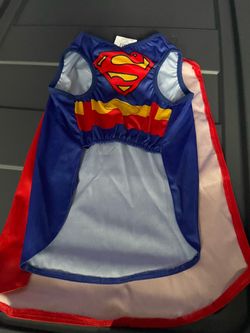 Superman costume for dog