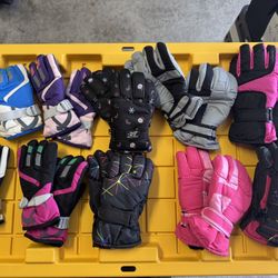 Snow Gloves Doe Babies, Kids, Youth And Adults