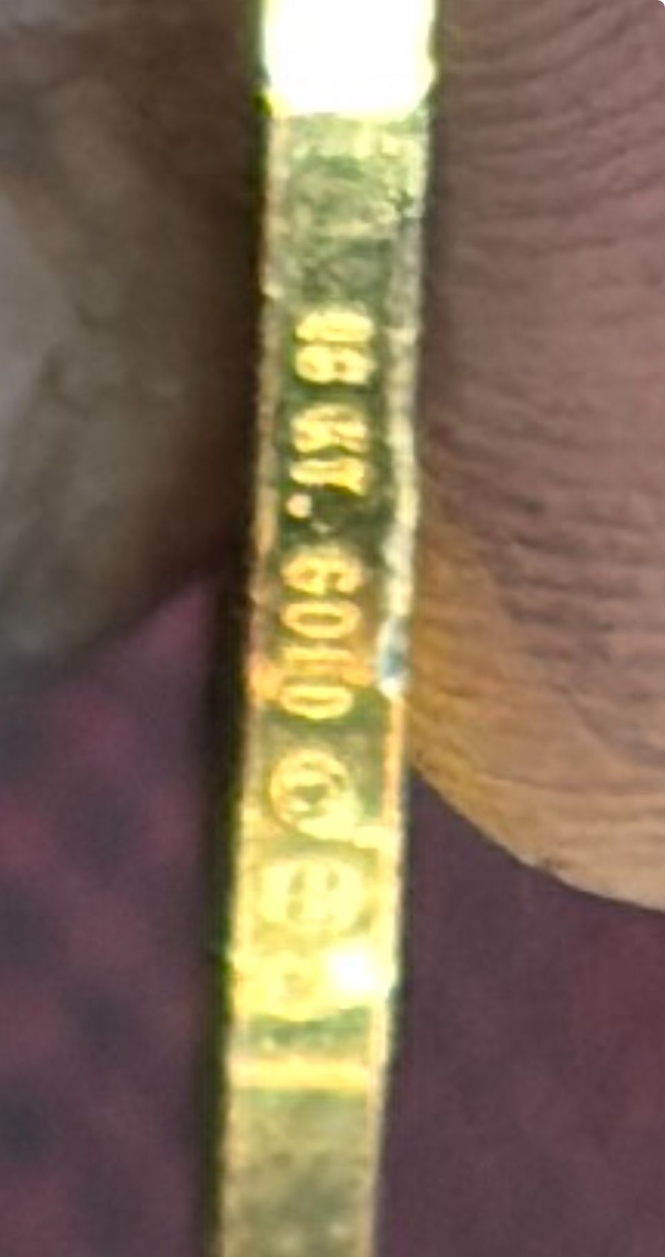 18k Gold Franklin mint Mothers Day Charm