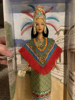 Princess Of Ancient Mexico Barbie- Pink Label-2004